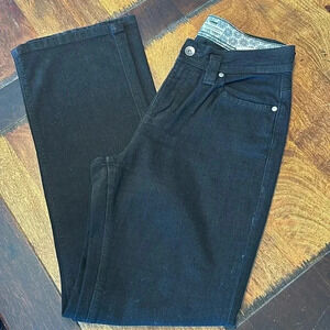 Lee straight leg black jeans size 10